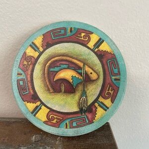 Southwestern Art Coaster by Stephanie Lavender – Native American Style